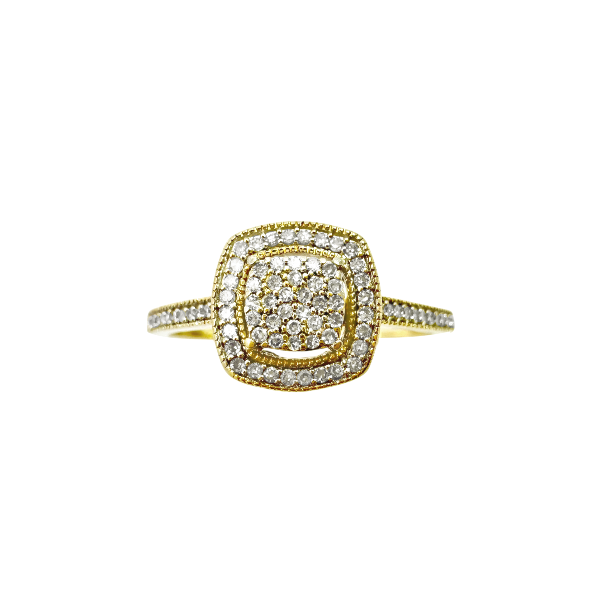 New Gold Diamond cheapest Ring SIZE 10